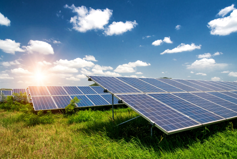 Năng lượng mặt trời một trong các nguồn năng lượng tạo ra điện